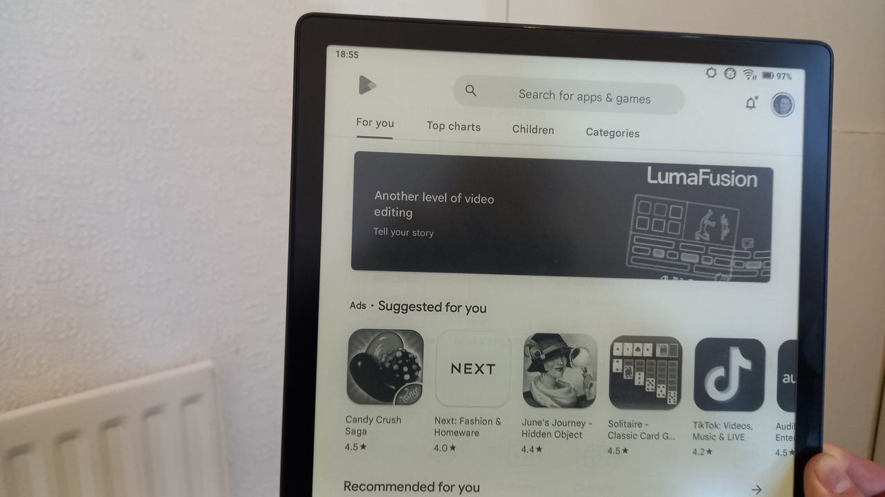 Using Google Play Store on Onyx Boox Tab X