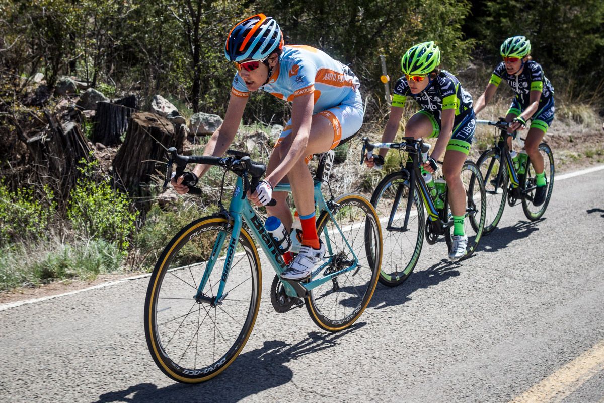 Kathryn Donovan (Amy D Foundation) pulls on the front