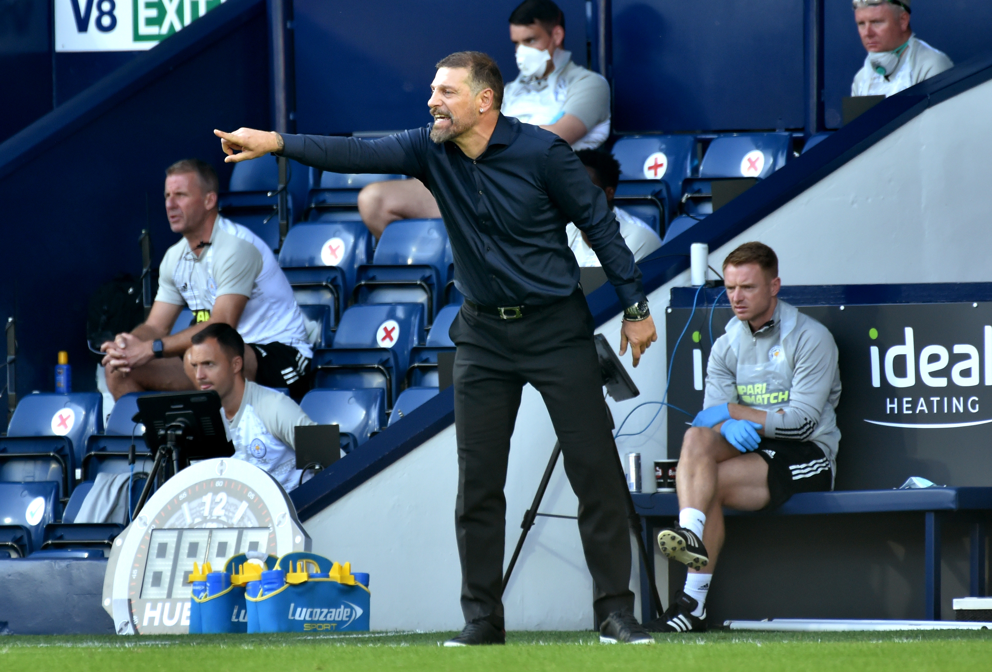 Slaven Bilic was disappointed with how his side reacted to conceding the first goal