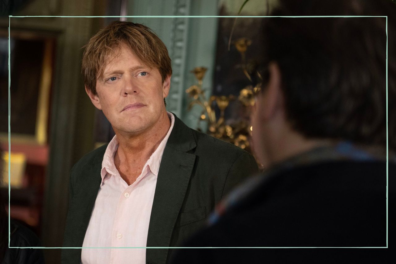 a still of actor Kris Marshall appearing in Beyond Paradise during episode 3 in 2023