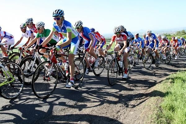 The peloton.