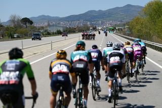 There were attacks and echelons on stage 5 of the Tour of Turkey