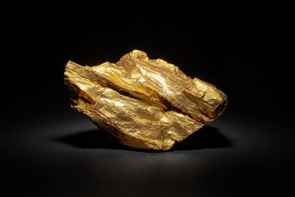 A gold nugget.