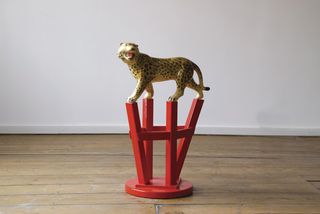 'Panther/Stool' by Gülsün Karamustafa