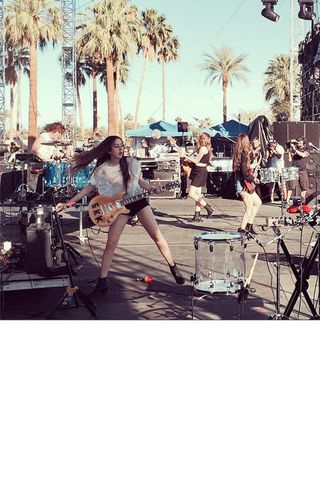 Haim Rock Out At Coachella 2014
