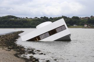 ‘Flooded Modernity’ is Le Corbusier’s Villa Savoye run aground