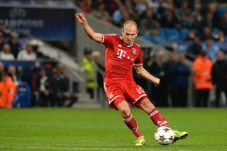 Arjen Robben scored against Dortmund