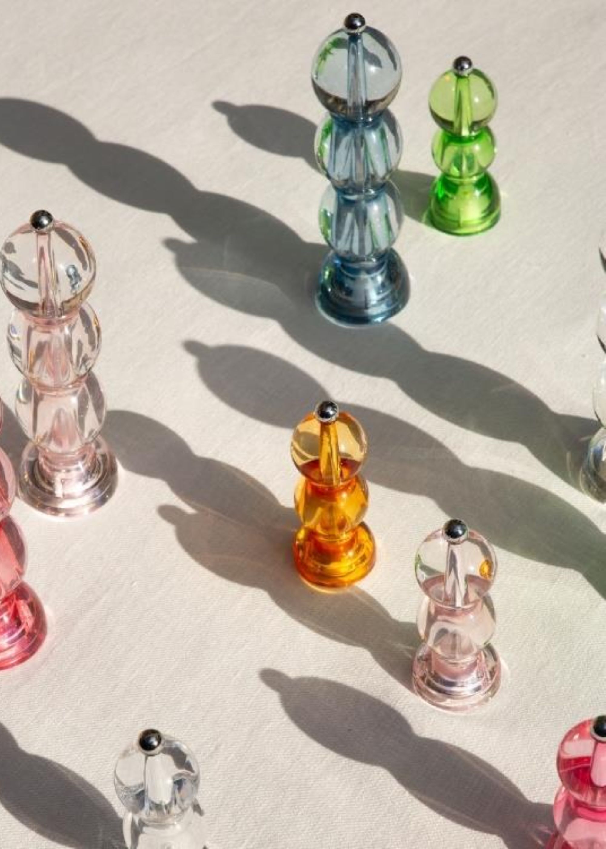 Addison Ross, Blue Icy Bobbin Salt or Pepper Mill