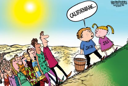 Editorial cartoon U.S. Environment California