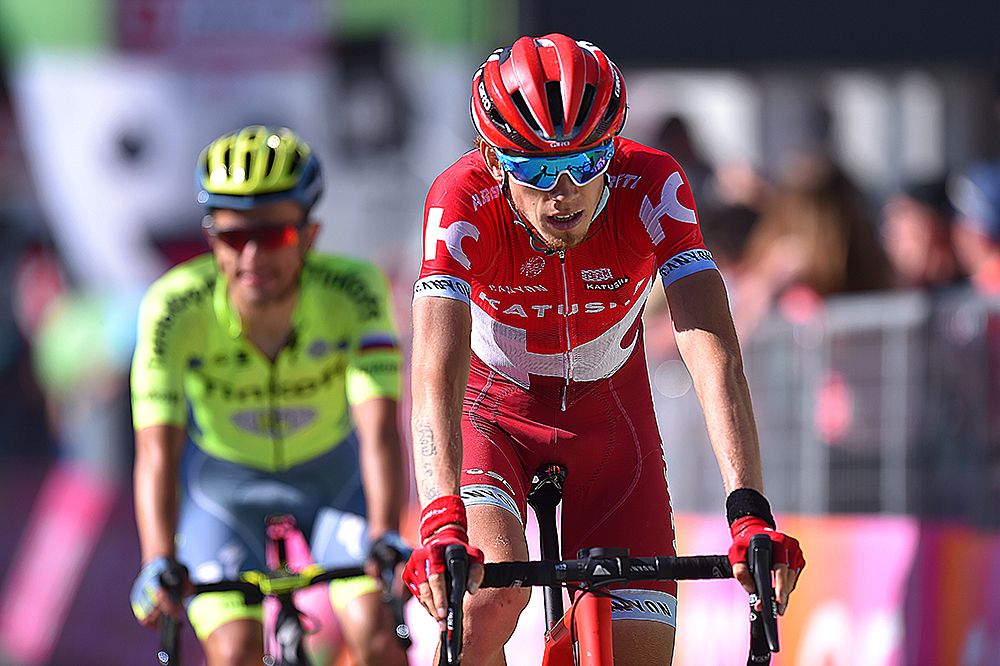 Ilnur Zakarin (Katusha) places seventh on the day