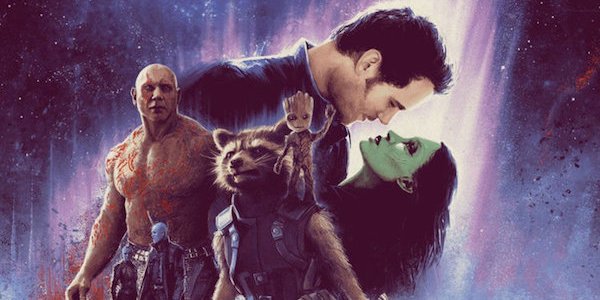 Guardians 2 poster ala Empire Strikes back