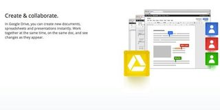 Google Drive Create and Collaborate feature