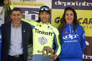 Oscar Gatto (Tinkoff) wins stage 3 at Ruta del Sol