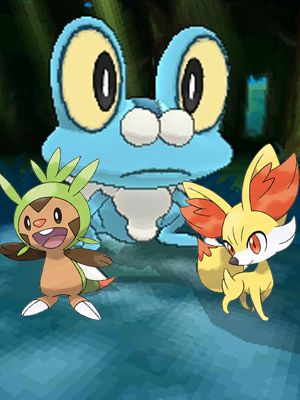 Pokémon World on X: Pokémon X and Y starters: Fennekin, Froakie