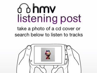 HMV Listening Post app wants you to buy CDs