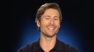 Glen Powell interview with CinemaBlend about "The Blue Angels" documentary.