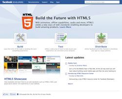 Facebook wants more devs to embrace HTML5