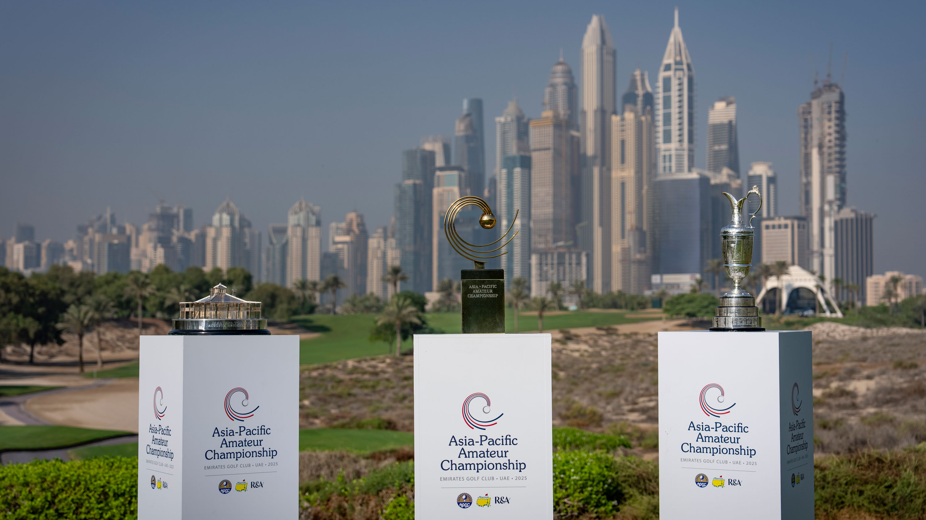 The Masters, AAC and Claret Jug trophies