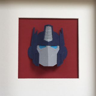 3D superhero wall art