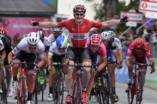 André Greipel wins stage seven of the 2016 Giro d'Italia. Photo: Graham Watson