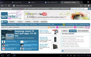 android 3.0 browser