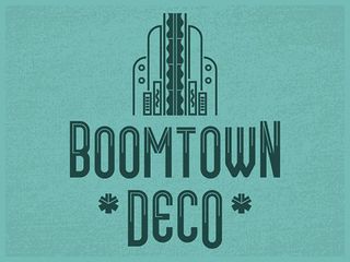 Free fonts: Boomtown Deco