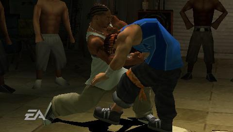 Screenshot of Def Jam: Fight for NY - The Takeover (PSP, 2006