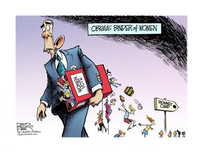 Obama's loose-leaf binder
