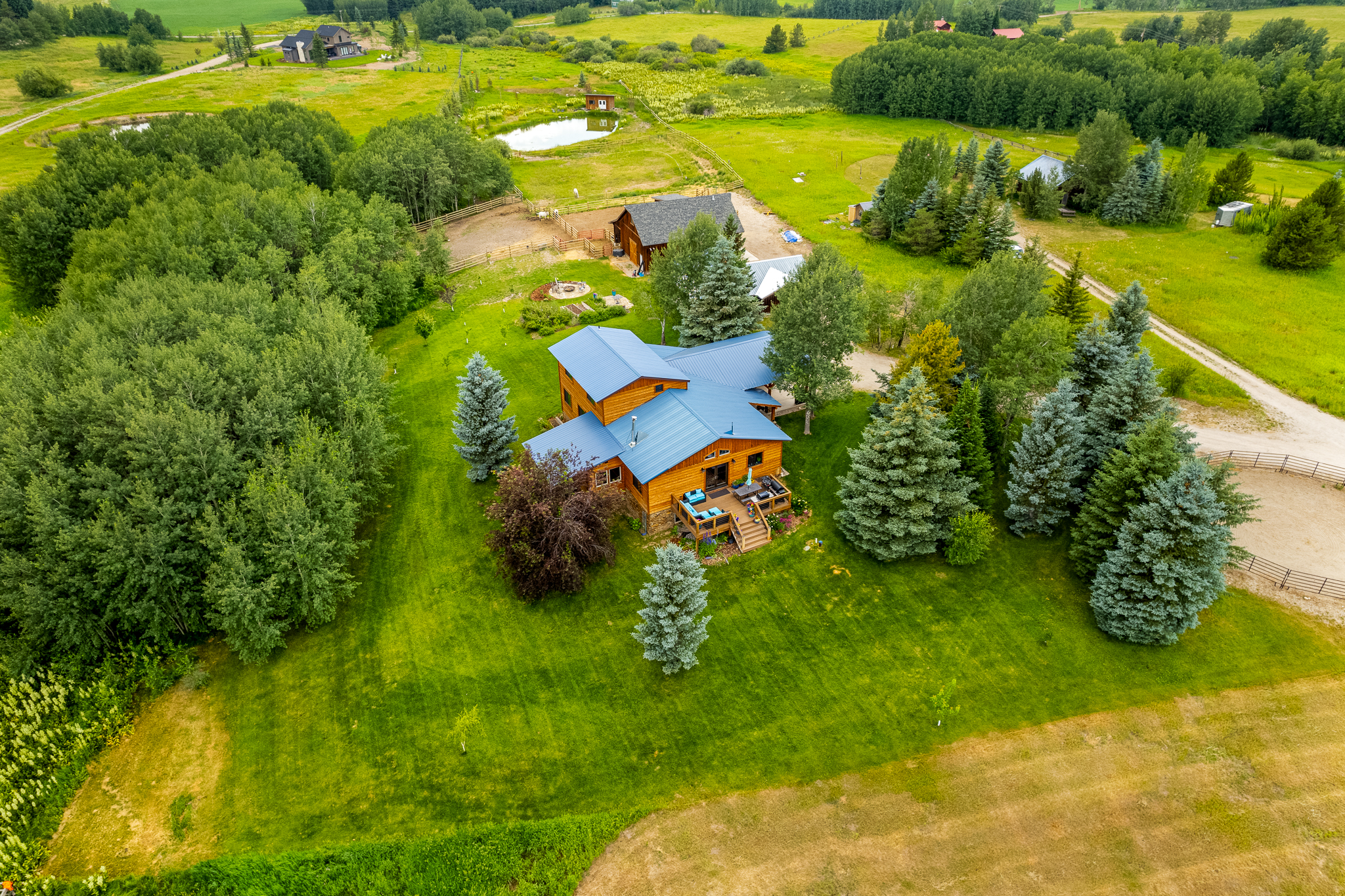 A home for sale in Wyoming.