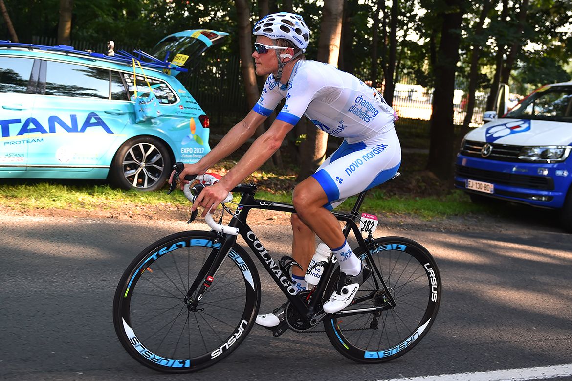 Joonas Henttala at the Tour de Pologne