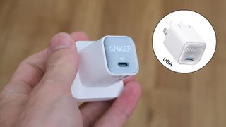 Anker 511 Nano 3 Power Adapter (30W) in a hand