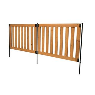 Zippity Outdoor Products Zp19075 Newberry Wood Fence 48” W X 32” H (2 Fence Panels)
