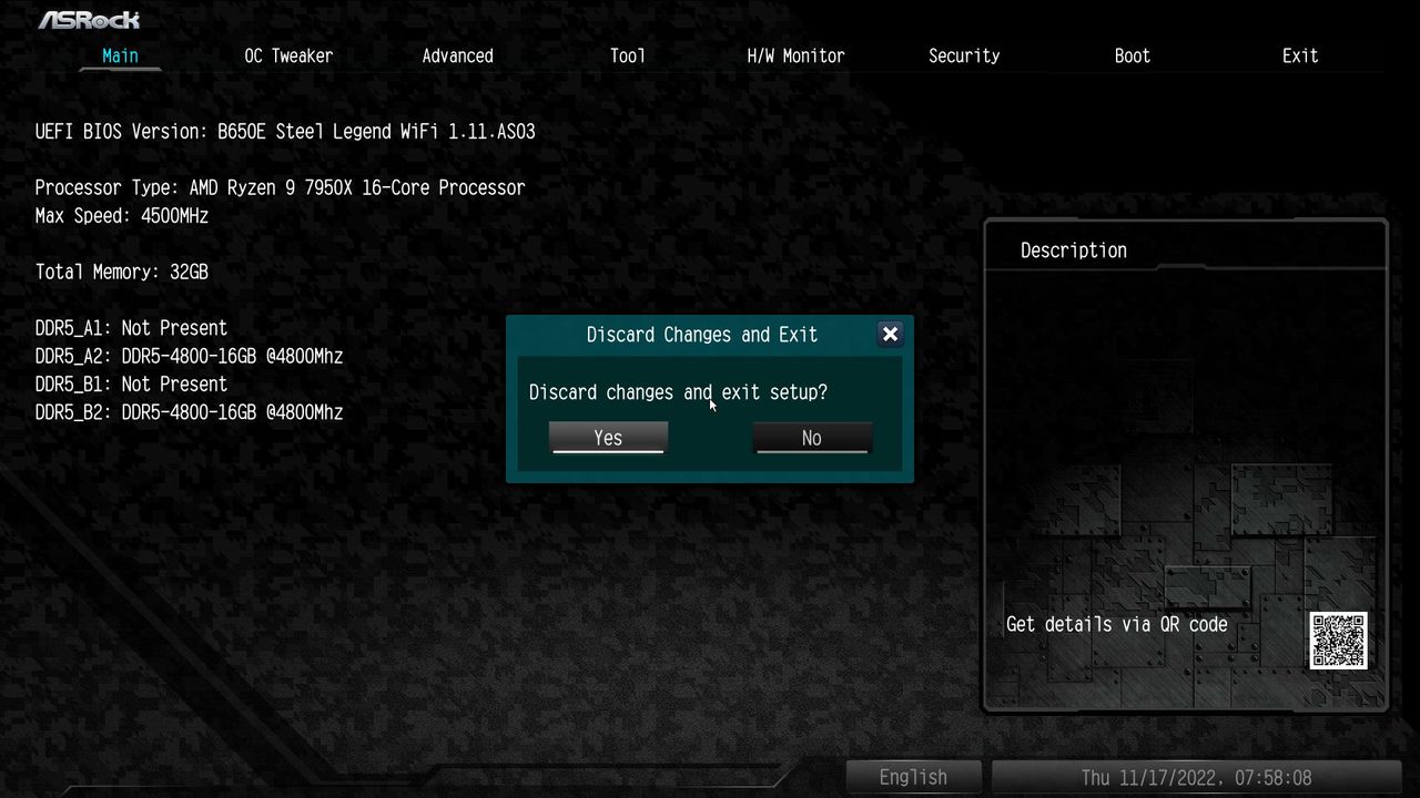 ASRock B650E Steel Legend Wi-Fi