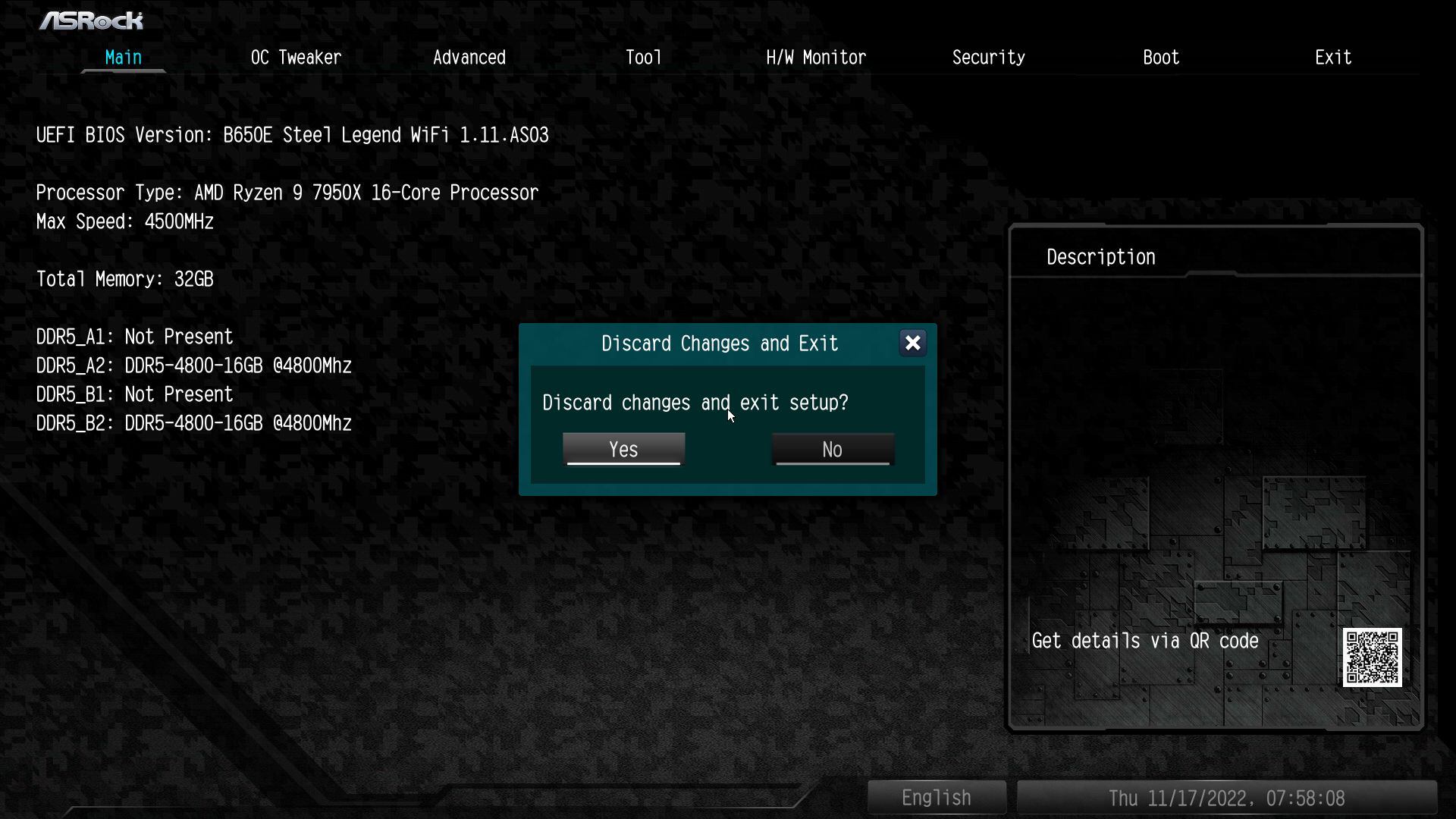 ASRock B650E Steel Legend Wi-Fi