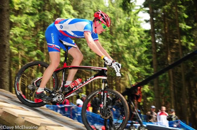 Dusan Bodis (Slovakia) taking the B-Line at Rubina's Choice