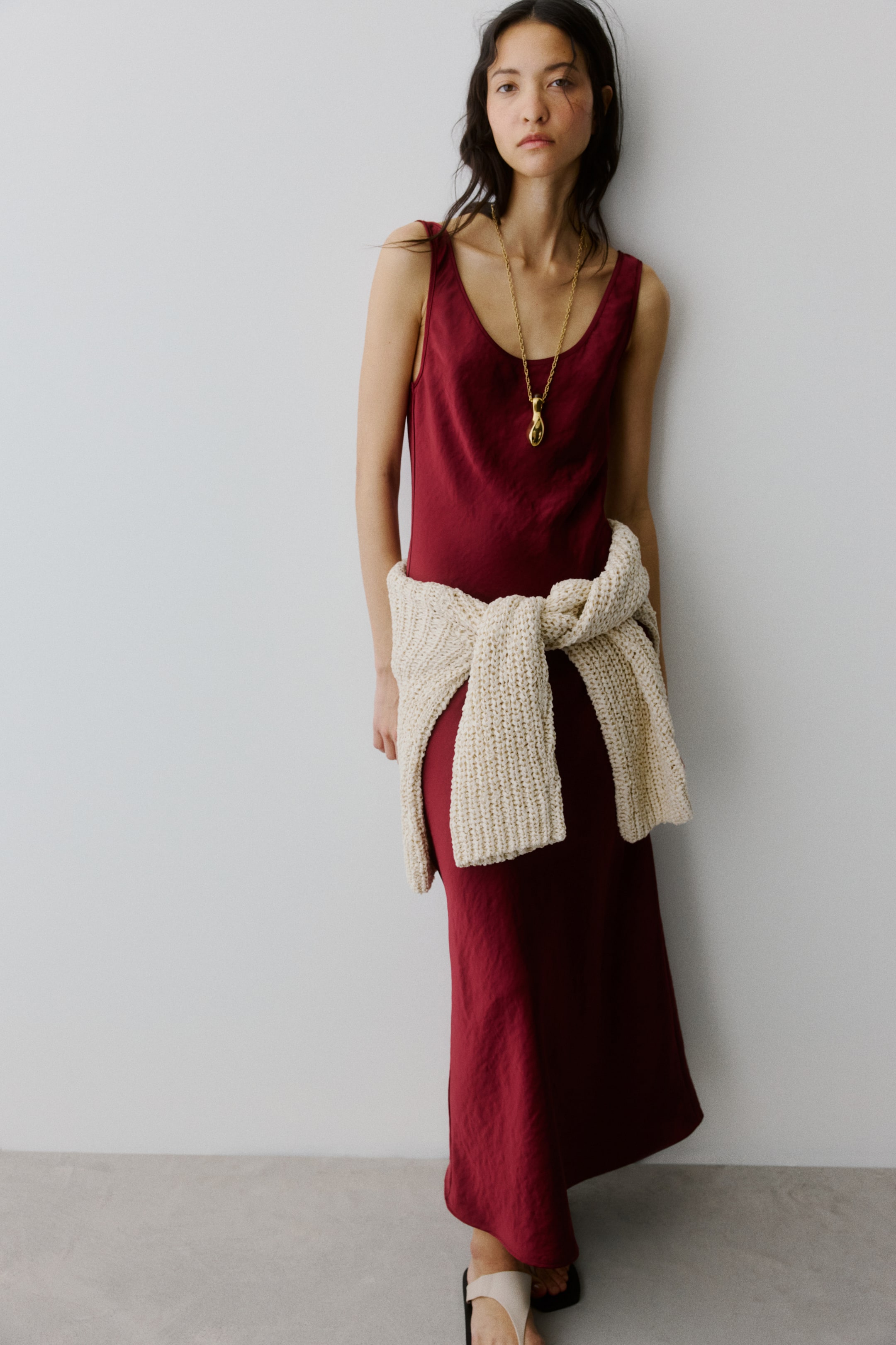Satin Slip Dress