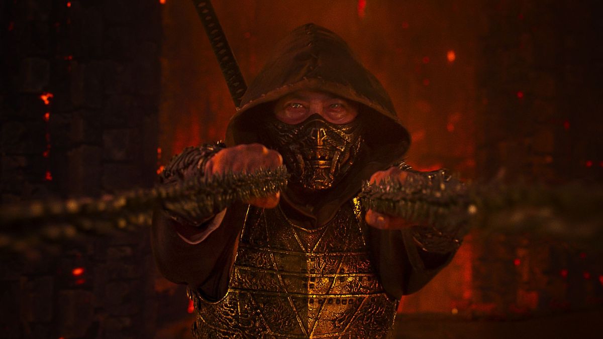 Hiroyuki Sanada as Scorpion in Mortal Kombat II
