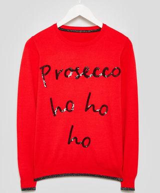 prosecco novelty christmas jumper