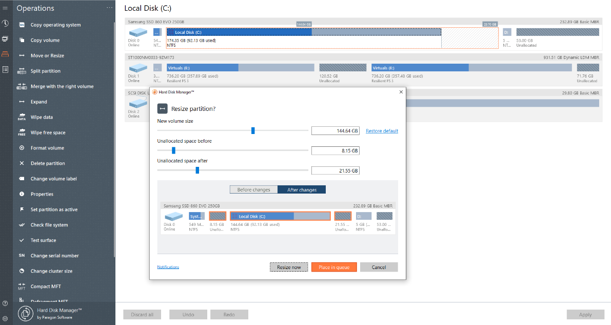 acronis true image 2015 vs paragon hard disk manager