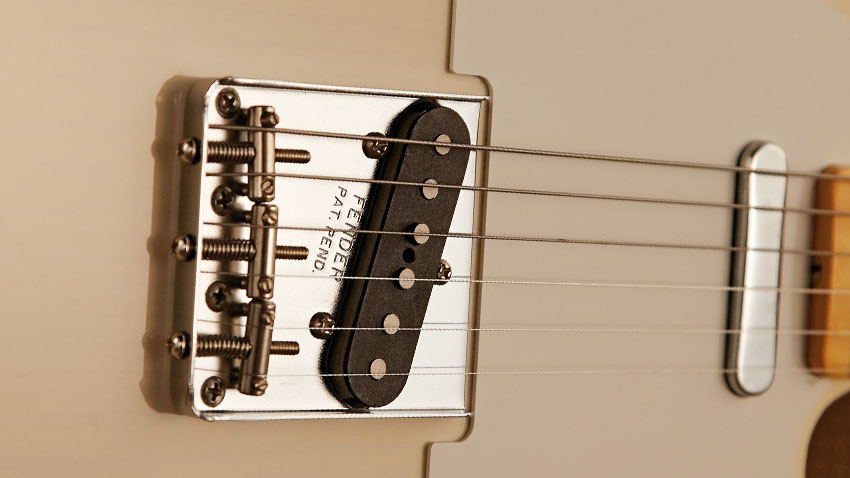 The '58 has staggered magnets on its bridge pickup and great neck-and-middle 'chime'