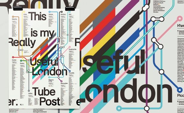 type specimen poster grid system