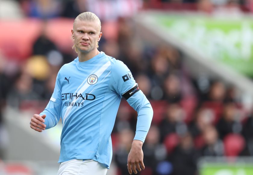 Manchester City striker Erling Haaland