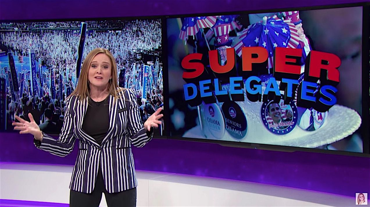 Sam Bee explains superdelegates