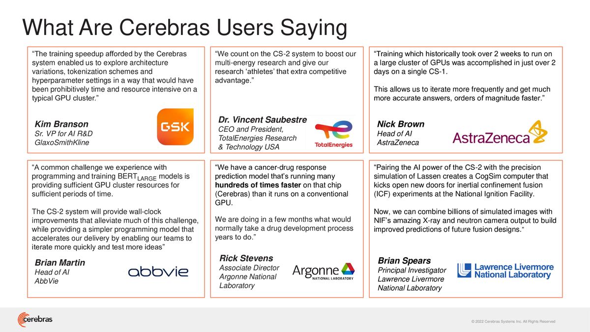 Cerebras Andromeda