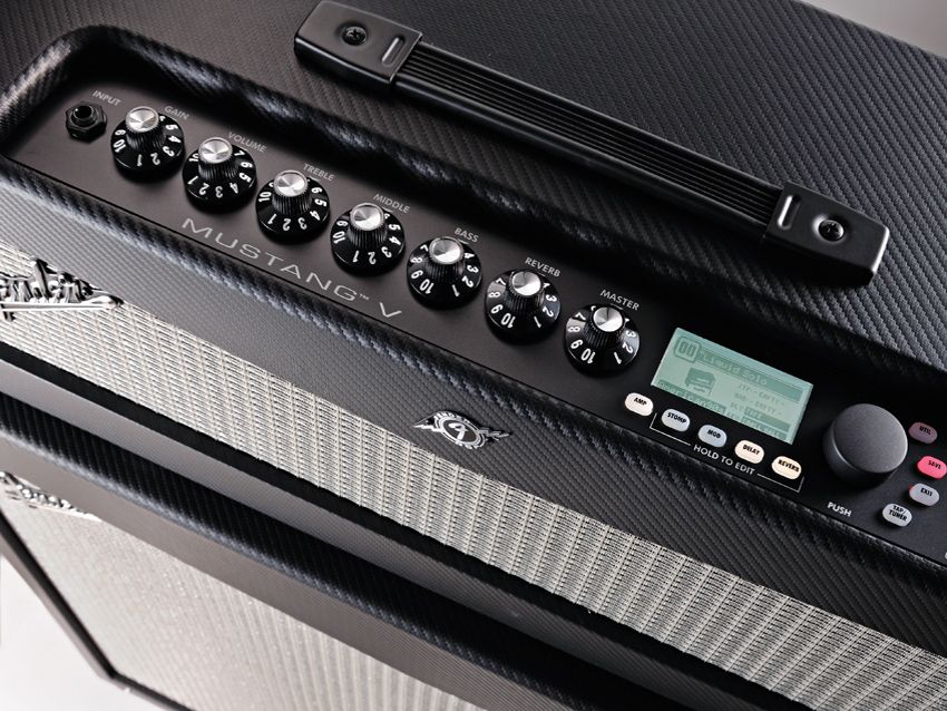 The USB port unlocks editing, recoding and patch sharing via Fender's Fuse software.