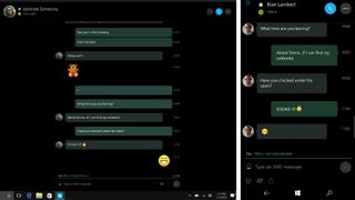 Skype Preview SMS relay