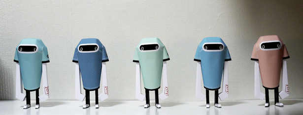 Shin Tanaka's range of shirt-toy-robots.