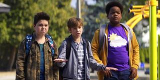 Brady Noon, Jacob Tremblay and Keith L. Williams in Good Boys