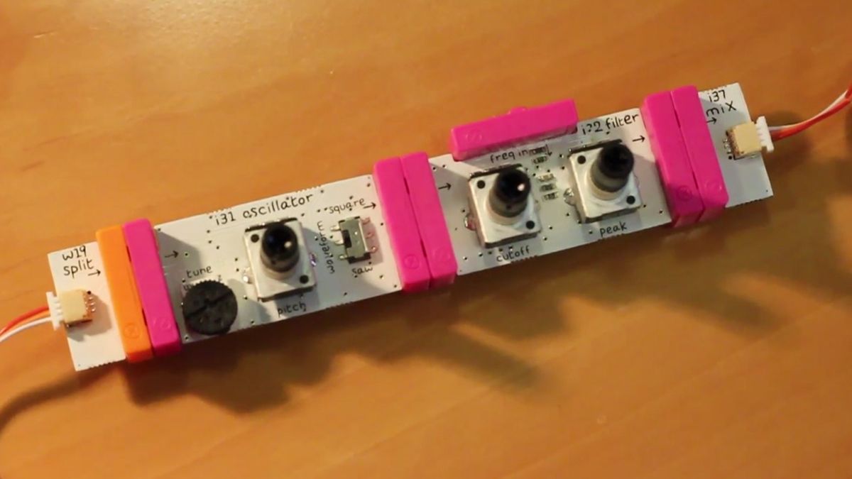 Handson and littleBits Synth Kit MusicRadar