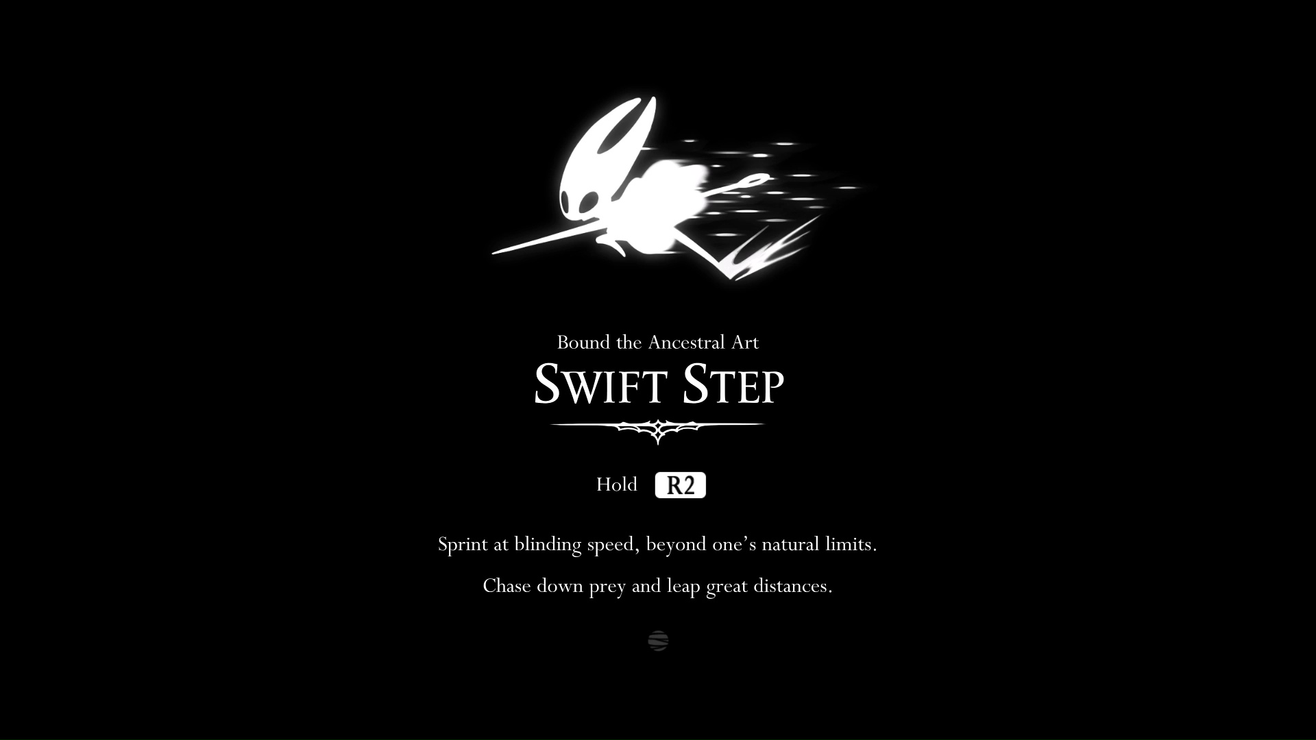 The Swift Step ability is unlocked in Hollow Knight Silksong